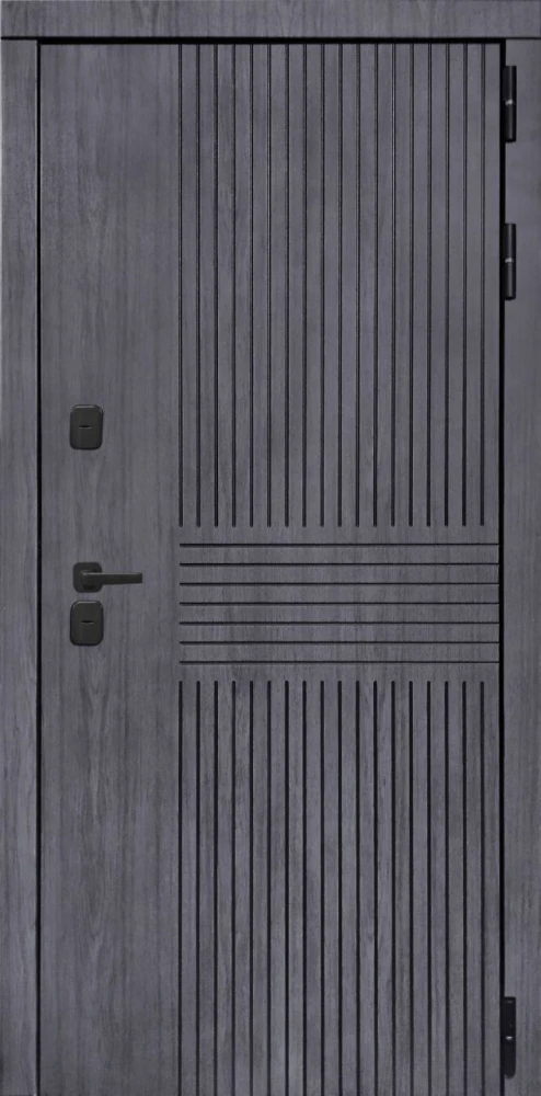 Входная дверь ДвериПРО Берген Под покраску DPRO227948 внешняя сторона