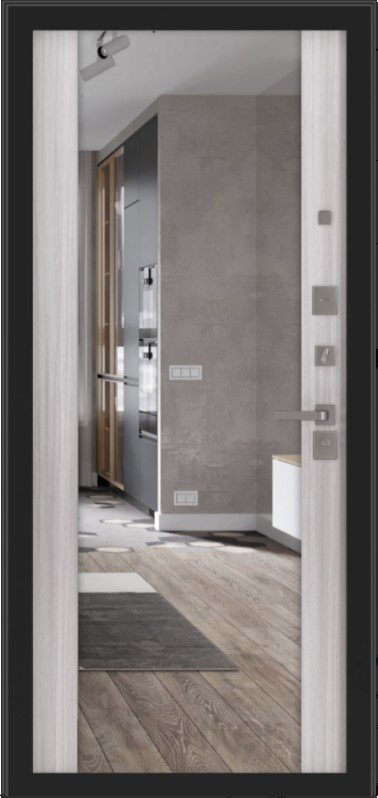 с зеркалом ФЛЗ-1 Сандал белый