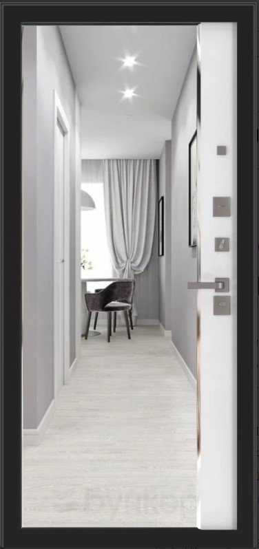 с зеркалом ФЛЗ-618 Белый софт