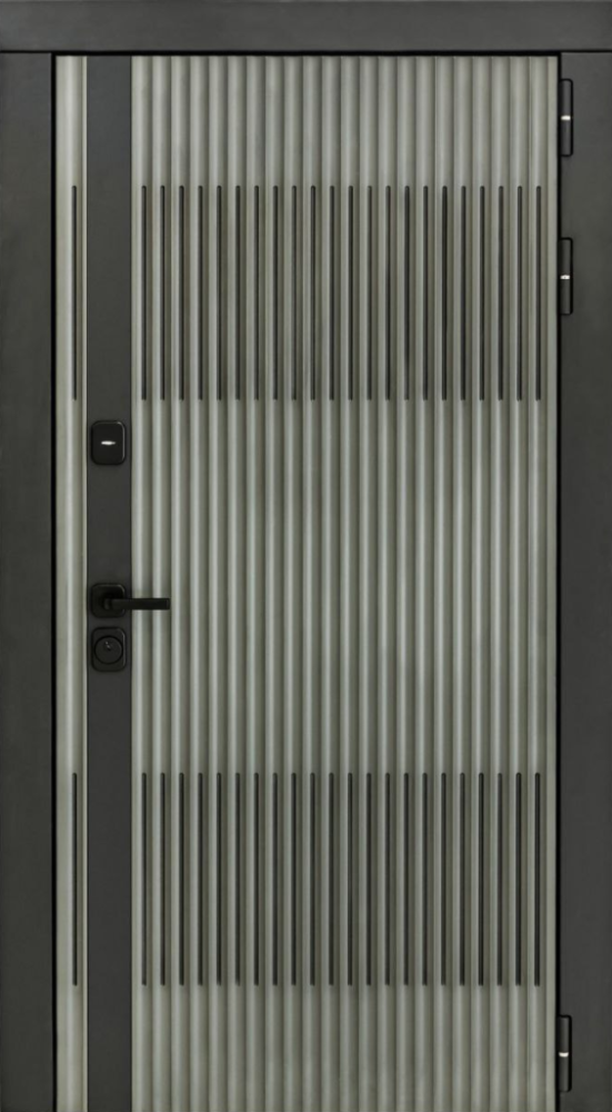 Входная дверь ДвериПРО Elfy ФЛ-701 (10мм, дуб шоколад) DPRO196575 внешняя сторона